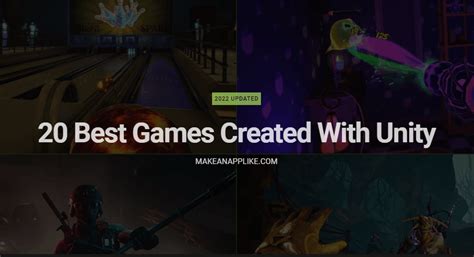 20 Best Games Made With Unity Engine .